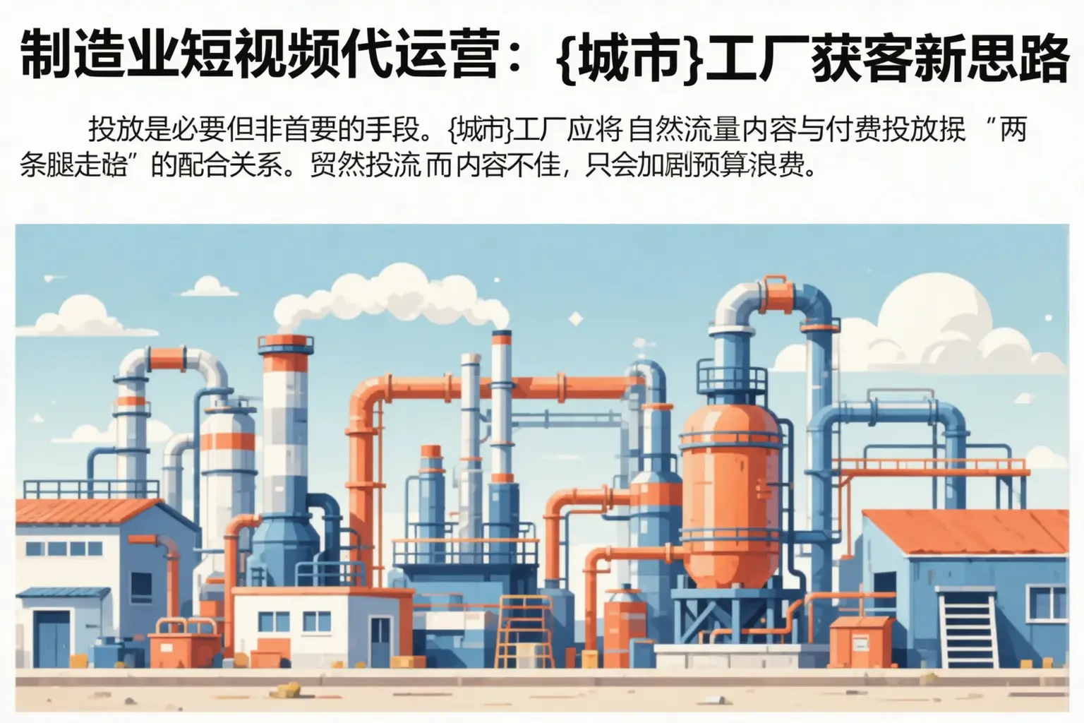 制造业短视频代运营：乐东工厂获客新思路