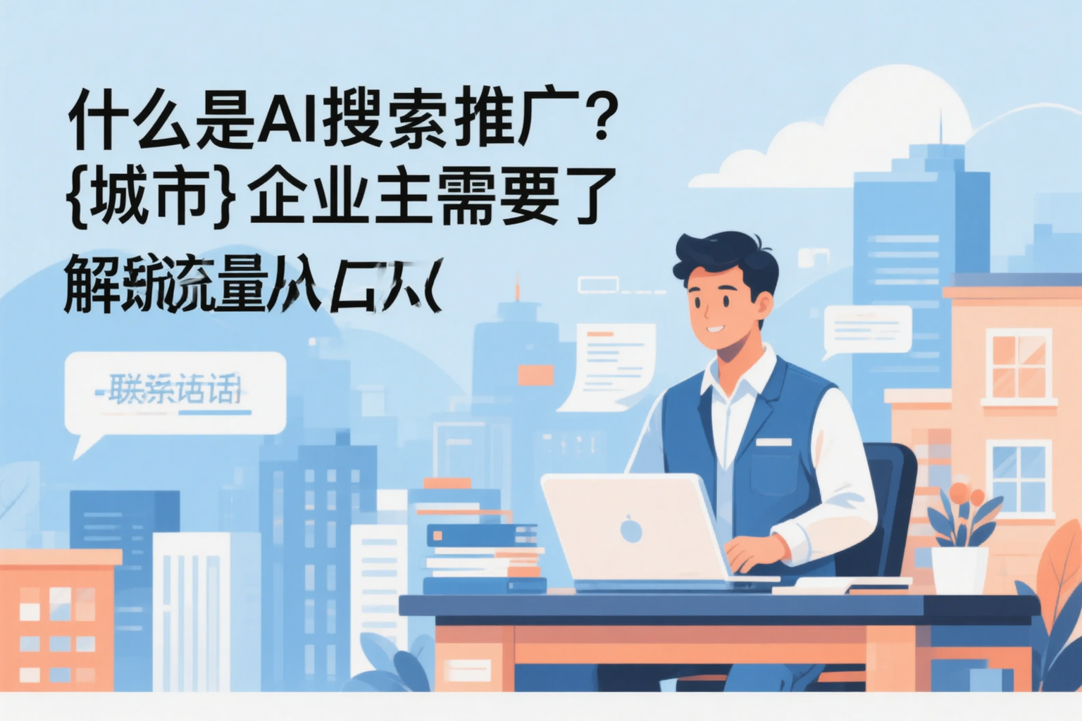 什么是AI搜索推广?乐东企业主需要了解的新流量入口