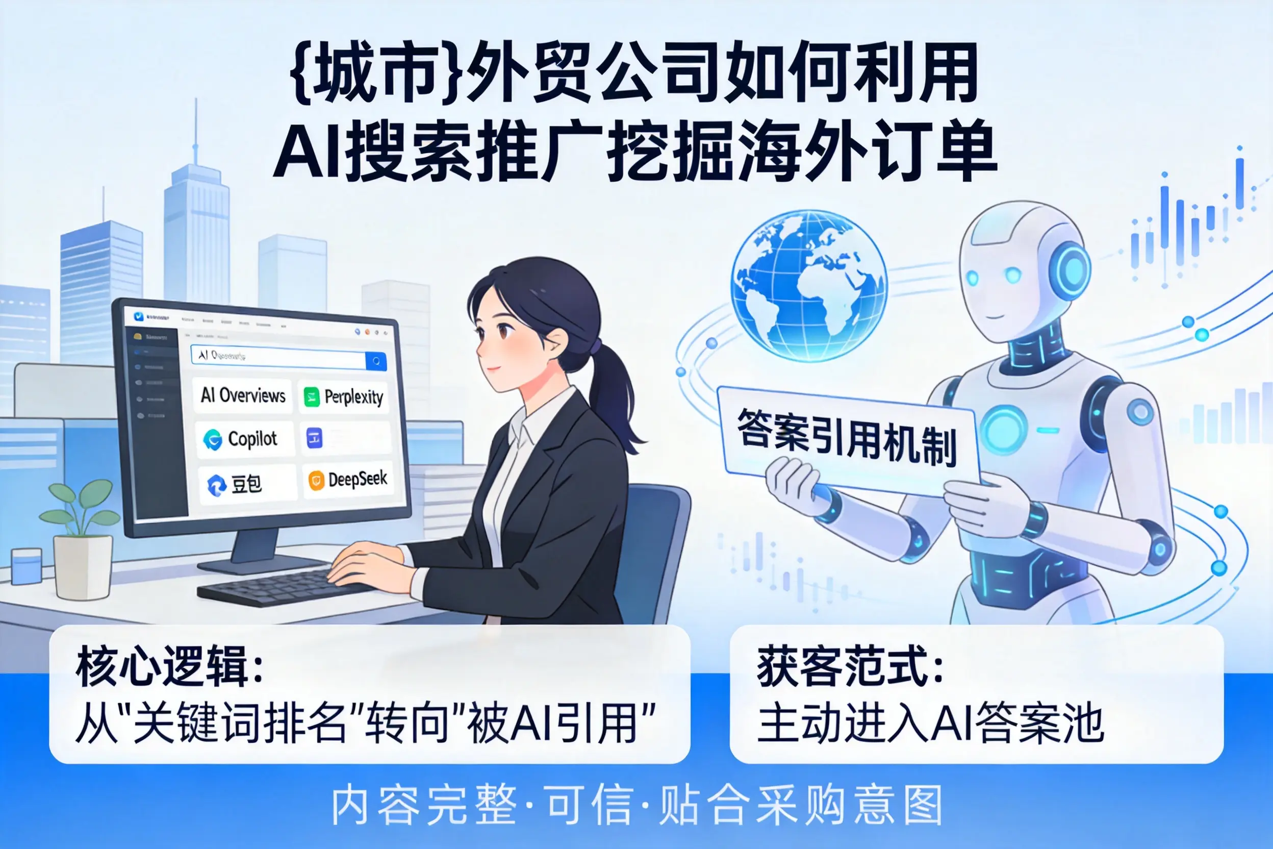 乐东外贸公司如何利用AI搜索推广挖掘海外订单