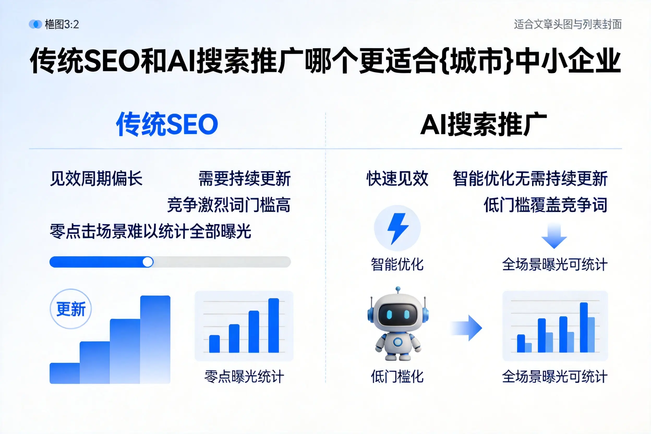 传统SEO和AI搜索推广哪个更适合乐东中小企业
