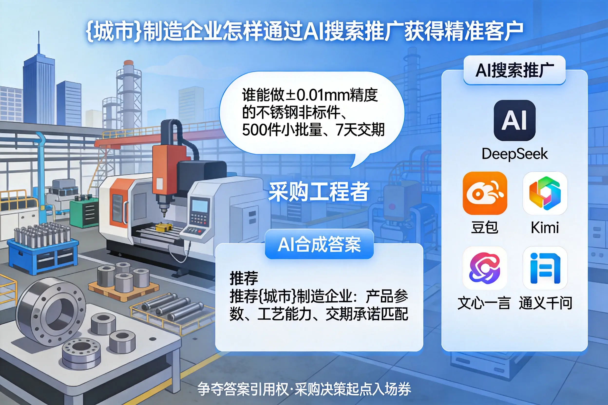 乐东制造企业怎样通过AI搜索推广获得精准客户