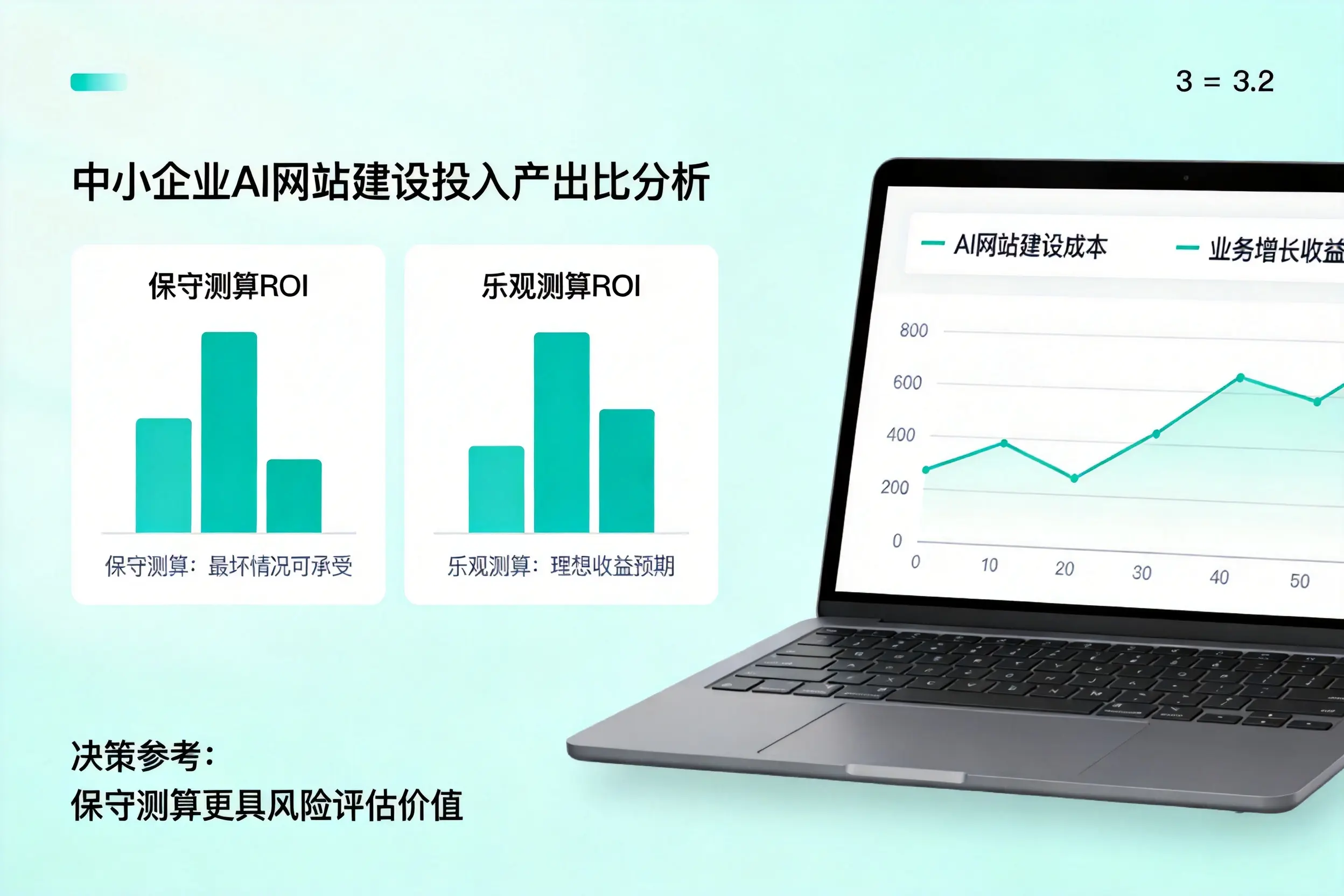 乐东中小企业AI网站建设投入产出比怎么算？先看这份分析