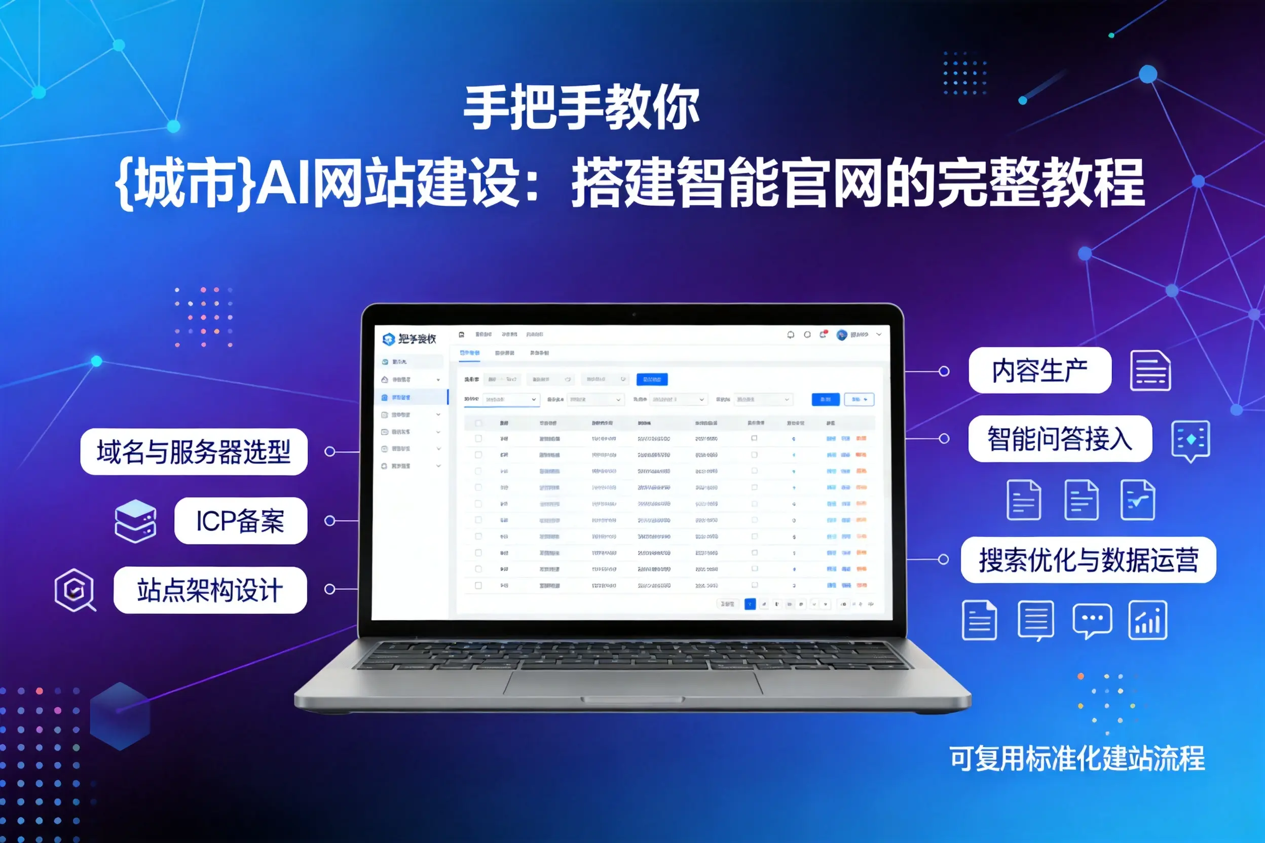 手把手教你乐东AI网站建设：搭建智能官网的完整教程